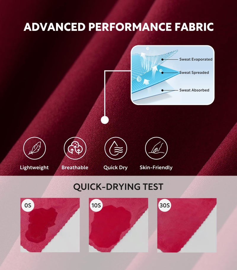 Separatec Mens Underwear with Pouch for balls Anti Chafing Underwear Men Athletic Sport Performance Long Boxer Briefs 3 Pack(L,Black/Dark Gray/Maroon) - Image 4